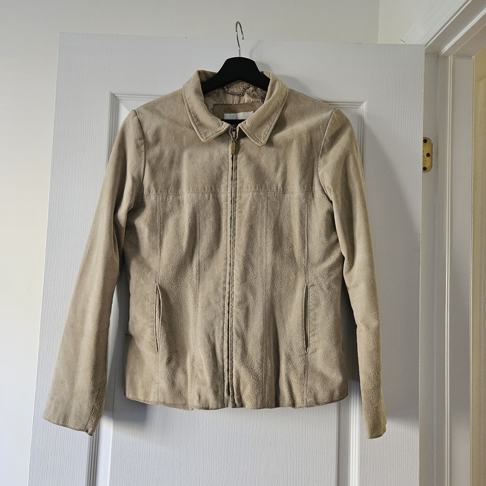 Fairweather Tan Suede-Style Jacket – Women’s Size S